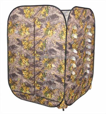 China Extended Type 210D Blind Tent Camouflage Easy Hunting Pop Up Tent for sale