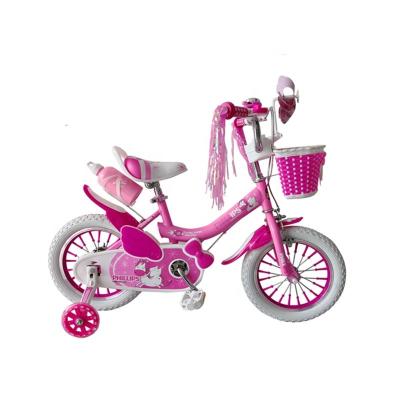 China Carbon Steel Frame Steel Frame Kids Tops Girls Cycle 12 14 16 18 Inch Kids Bike New Unique Pink Kids Bike for sale