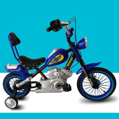 China New design classic kids bike 16 inch for ages 3-9 years old boys and girls motorcycle style kids bike for sale