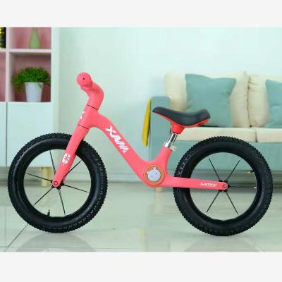 China New Design Factory Wholesale Hot Sale 12 Inch Kids Balance Bike So Cool Carbon Steel Pink for sale