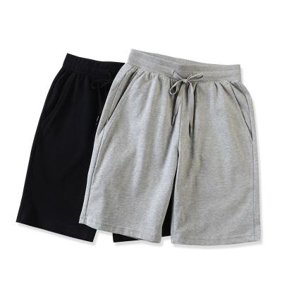 China New Fashion Anti-wrinkle ESH-008 2023 Cotton Drawstring Gaiters Short Designed Casual Men's Sports Shorts for sale