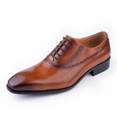 China Fashion Trend Style Oxford High Quality Handmade Genuine Leather British Stylish Shoes For Men's Business for sale