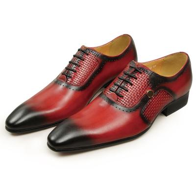 China Anti-Smell Dress Wedding And Oxfords Mens Shoes Leather Luxury Hand Made Party Wear For Man Customize Any Male Shoe color oxford for sale