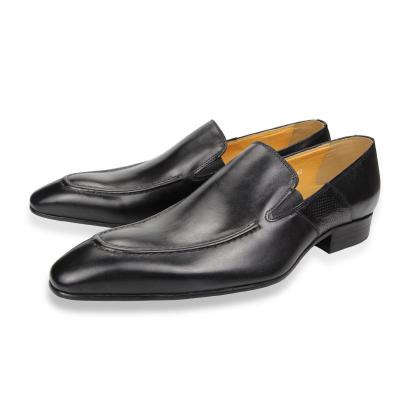 China Fashion Trend Good Quality New Style Luxury Formal Men's Casual Genuine Leather Dress Loafer Loafer Shoes for sale