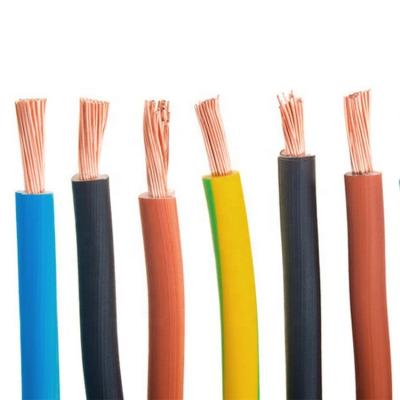 China H05VV-F Construction Electrical Cable 3 Wire Cores 1.5 Mm Rvv 3 Copper Cable Cores Flexible Cable for sale