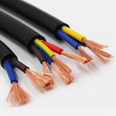 China PVC 2*2.5mm2 industrial pure copper flat electrical wire prices wire and wire hot sale for sale