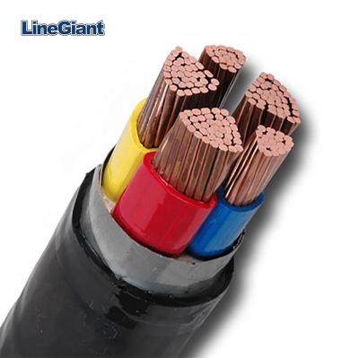 China 3*300mm2 XLPE Underground Armored Copper Power Cable for sale