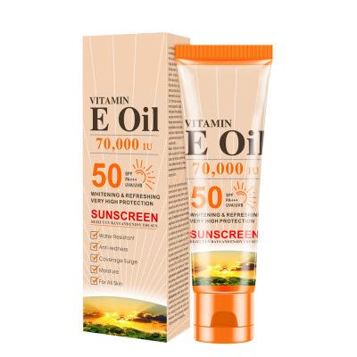 China Korean Moisturizer Facial Sunscreen SPF 50 PA Peel Whitening Lotion Logo Sunblock Moisturizing Sunscreen Custom Sun Protection for sale