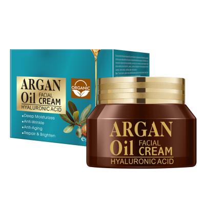 China High Quality Argan Oil Hyaluronic Acid Collagen Revitalizer 50g Skin Whitening Whitening Face Cream Anti Aging Illuminating Face Cream for sale