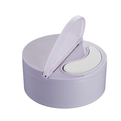 China 50g face cream cosmetic fenty container with spoon, round ABS cosmetic jar, empty skin care cream package for sale