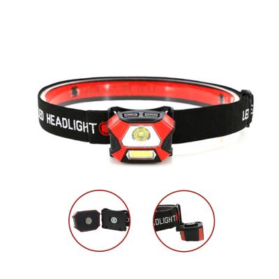 China Detachable Magnetic Camping Durapower Motorhome Inspection Light Headlight COB Led Rechargeable Mini Headlamp for sale