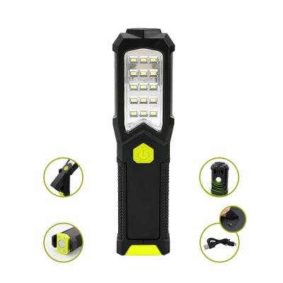 China Portable Magnetic Rechargeable Led Car Maintenance Inspection Durapower Green Camping Flashlight Car Maintenance Inspection Work Lights For Car Repair for sale