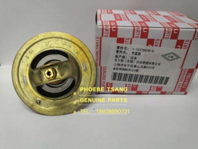 China EX200-2 EX200-3 6BD1 original Thermostat 1-13770070-0 Isuzu Excavator Engine Parts for sale