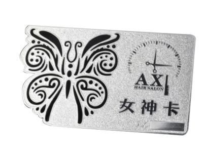 China Metal Metal Card Etched Engraved for sale