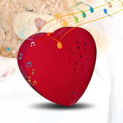 China Eco-friendly Device Recordable Sound Voice Module Heart Shape Playback Recording Module For Plush Toy Voice Chip CE RoHS for sale