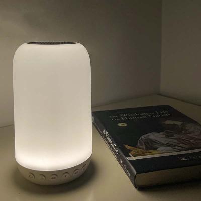 China Portable Travel Baby White Noise Machine Device LED RGB Modern Desktop Natural Natural Sound Light for sale