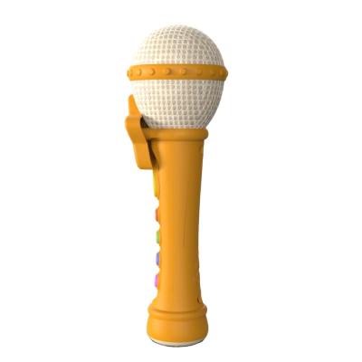 China Sound Effect Mini Handheld Microphone Toy For Portable Electronic Kids Mic Children Karaoke Wireless for sale