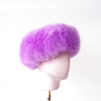 China Hot Popular High Quality Furry Hair Accessories Faux Fur Headband Fur Hair Band For Women Girls Kids for sale