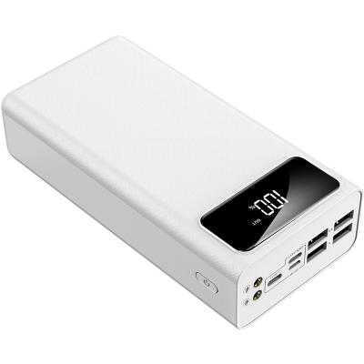 China Fast Charging Support USB Custom LOGO OEM Fast Output Portable Power Bank 40000mAh Power Bank 40000mAh Large Capacity External Battery for sale