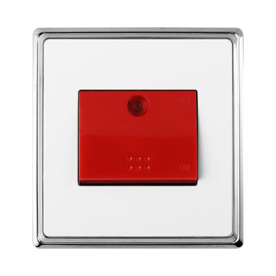 China High Quality Home Switch A20 45A Fireproof Double Pole Switch Smart Pc Copper Manufacturer PC British Standard for sale