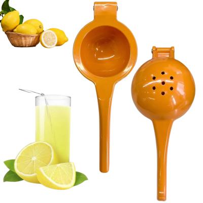 China Sustainable New Arrival Large Size Premium Lime Lemon Juicer 2-in-1 Hand Juicer With Sturdy Long Handle for sale