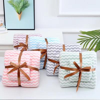 China Hot Sale Child Safe Bath Towel Set Soft Microfiber Towel No Shedding Hair No Loss Mother-in-Law Wash Cloth Towel for sale