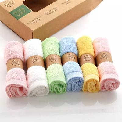 China Wholesale Custom QUICK DRY Luxury Soft Absorbent Premium Natural 100% Bamboo Face Wash Mitts for sale