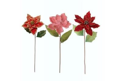 China Fire Resistant Durable Artificial  Orchid  Flower Stems Indoor & Outdoor for sale