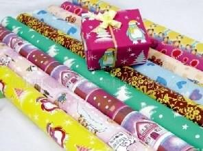 China Red Pink Metallic Foil Wrapping Paper Rolls Flash Sheet Environmental Protection for sale