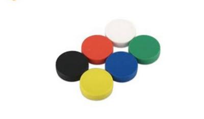 China Cute Office Ship Power Magnets , Smooth Plastic Coated Neodymium Magnets for sale