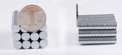 China Strong Micro Small Rare Earth Magnets , Tiny Strong Circular Magnets For Quartz Watch for sale