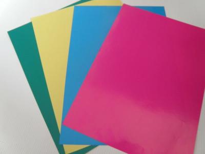 China 50 Cm * 70 Cm Two Sided Colored Glossy Paper For Inkjet Printer Resuable for sale