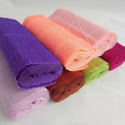 China Beautiful Decoration Crepe Paper Sheets For Hanging Decorations for sale