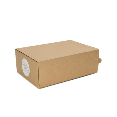 China Recycled Postal Mailing Tear Strips Mailing Boxes Custom Logo Seal Corrugated Peel Off Materials Self Adhesive Box for sale