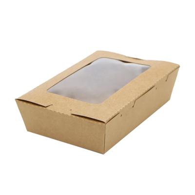 China Recycled Materials China Made Paper Boxes Eco Friendly Food Take Out Box Take Out Bento Box For Sandwich for sale