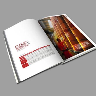 China Best Price Business 2021 Free Sample Catalog Printing Custom Paper Brochure Manual Printing for sale