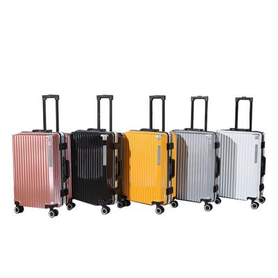 China Small Lightweight Hard PC Luggage Shell Trolley Factory Handbag Set Travel Case ABS Cosmetic Luggage Bag Set for sale