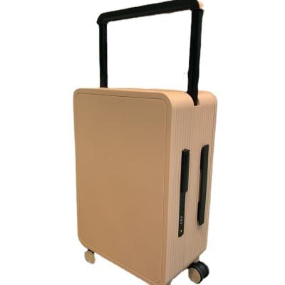 China Lightweight ABS Custom Hard Shell Bags Lightweight Custom Hard Shell Travel Trolley Case Luggage Set for sale