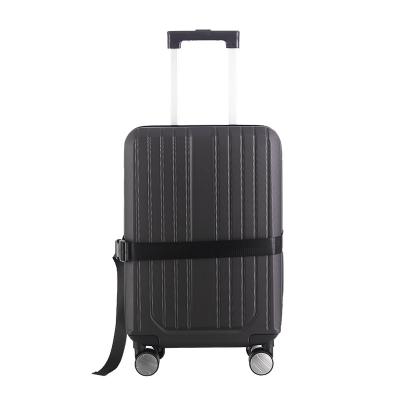 China Lightweight ABS 360 Degree Hard Edge Travel Style Luggage Trolley Bag Set for sale