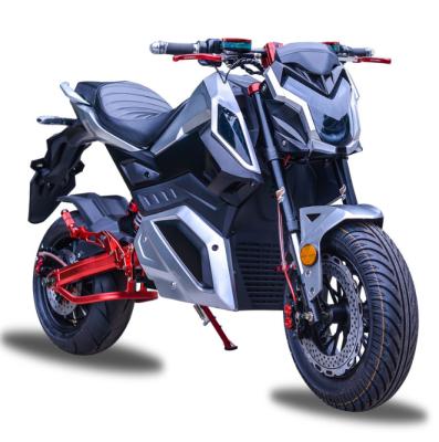 China Popular Hot Sale 3000W Aluminum Alloy Hub Motor Powerful High Speed ​​Charging 2 Passenger CBS Brake Electric Motorcycle For Men for sale