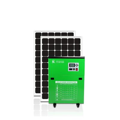 China WHC 2400 Solar Power Station Home SOLAR Gerador Portable Solar Generator For Emergency Camping Rescue for sale