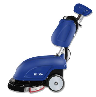 China Hotels Hand Push Single Disc Floor Scrubber Small Size Ground Cleaning Machine for sale