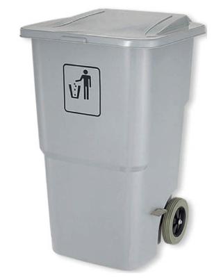 China Sustainable Industrial Outdoor 360L Plastic Pedal Trash Can With CE ISO In Shanghai for sale