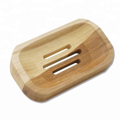 China Modern Bamboo Soap Dish Bathroom Soap Packaging in Assorted Color Bamboo Soap Holder for sale