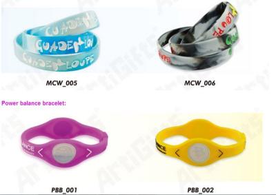 China custom silicone/soft pvc/rubber silicone watch  bracelet for promotional usage for sale