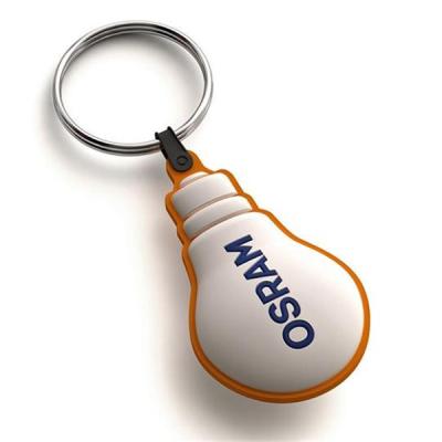 China custom logo soft pvc /silicone/rubber key chain with white guitar for decoration/promotion for sale