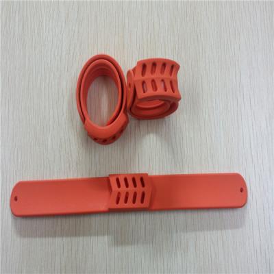 China custom design silicone/soft pvc/rubber silicone wrist band for decoration /promotion for sale