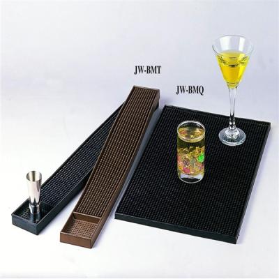 China colorful custom silicone /soft pcv bar mats /coasters with logo debossed/printed/embossed for sale