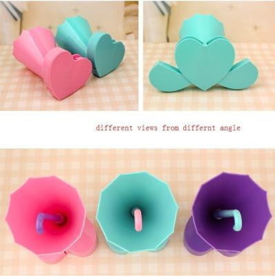 China mult-function silicone/rubber/ plastic desk pen holders&container box with umbrella shape for sale