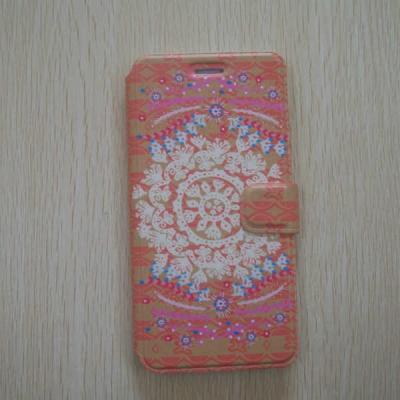 China China Region Flower Shape PU, Leather Mobile Phone Case For Iphone 6 for sale